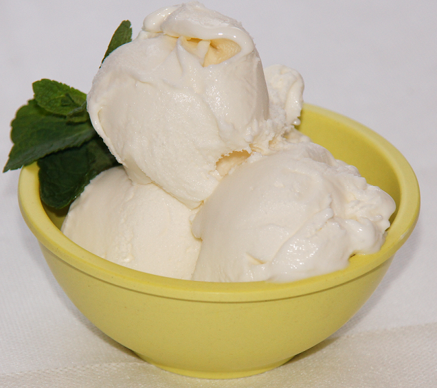 мороженое имбирь-лимон